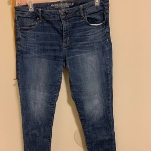 American eagle super super stretch jegging 16short